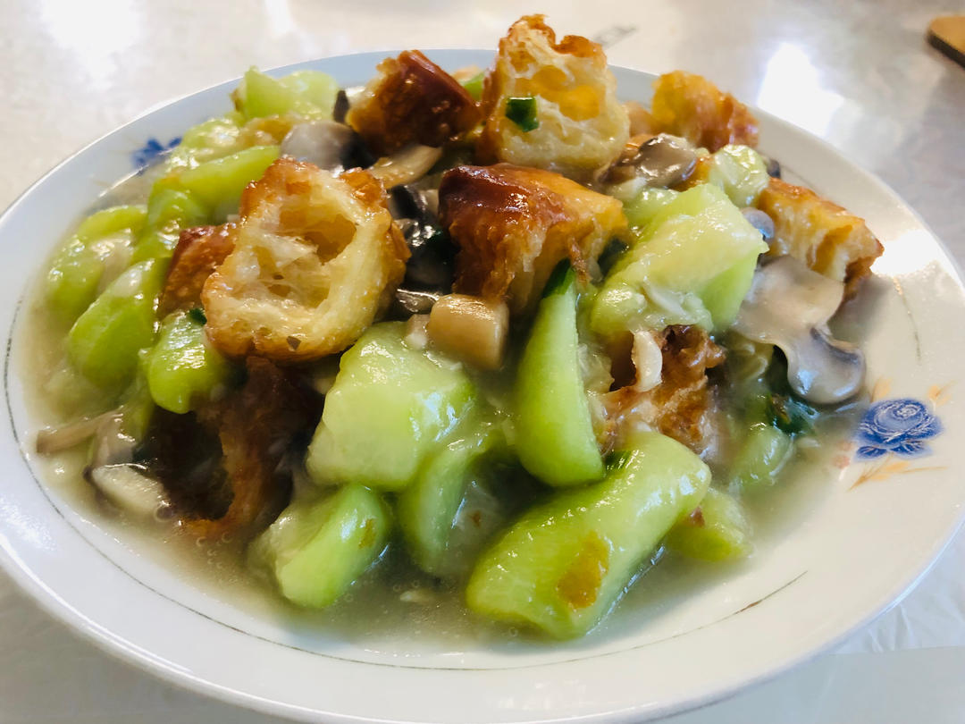 老油条干贝烧丝瓜