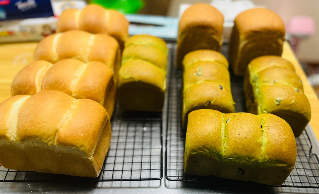 高含水量烫种小吐司，加倍松软
