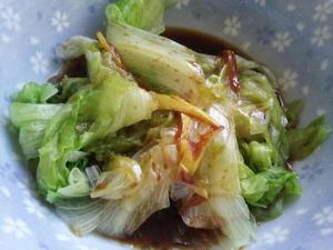 白灼生菜—阿Q私家小厨的做法 步骤4