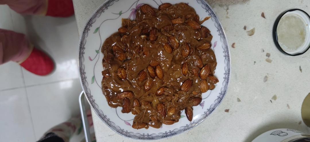 焦糖海盐杏仁太妃糖·免熬焦糖酱一次完成