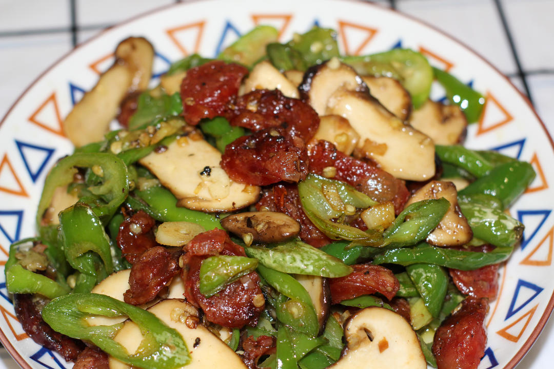 鲜掉鼻子/炒松茸！！