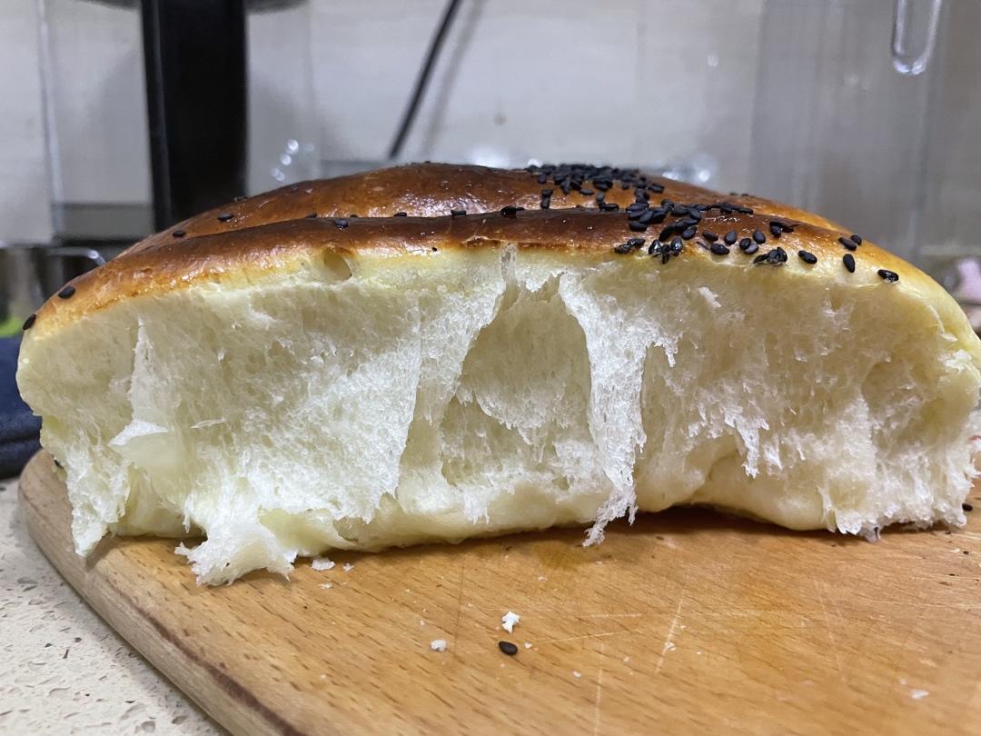 早餐必备，松软香甜超好吃的奶香排包！