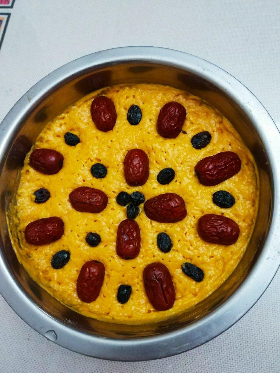 南瓜发糕 Steamed Pumpkin Cake