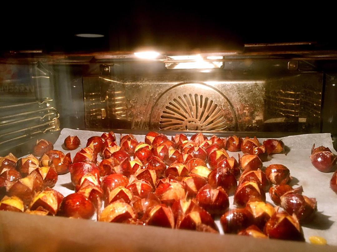 新手零失败烤栗子