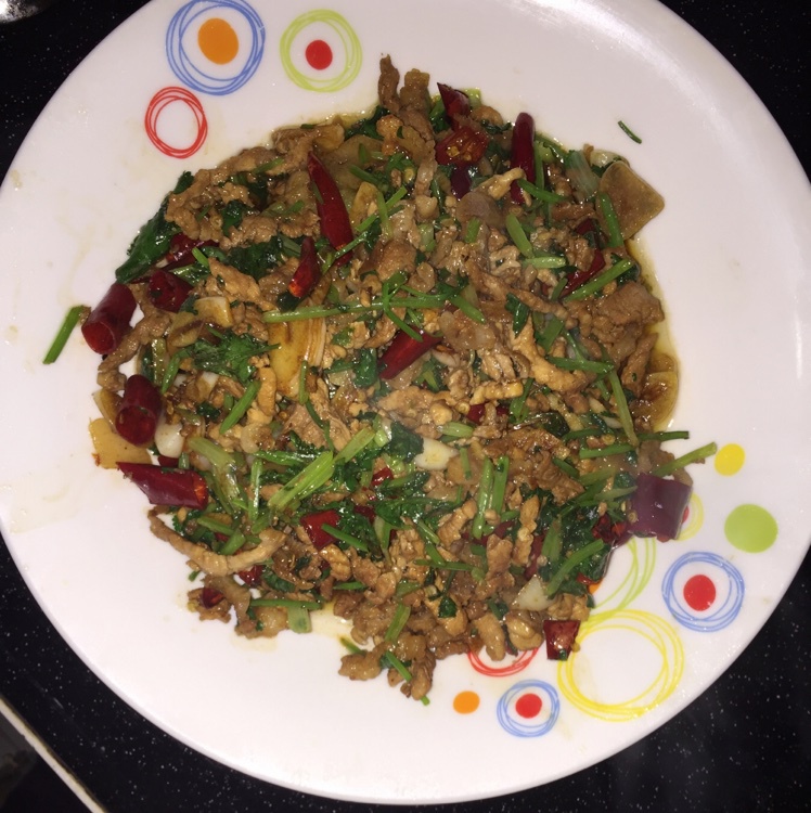 香辣肉丝