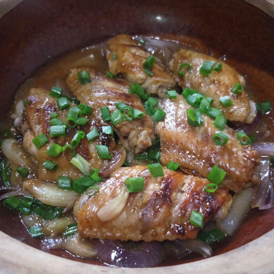 蒜香洋葱鸡翅