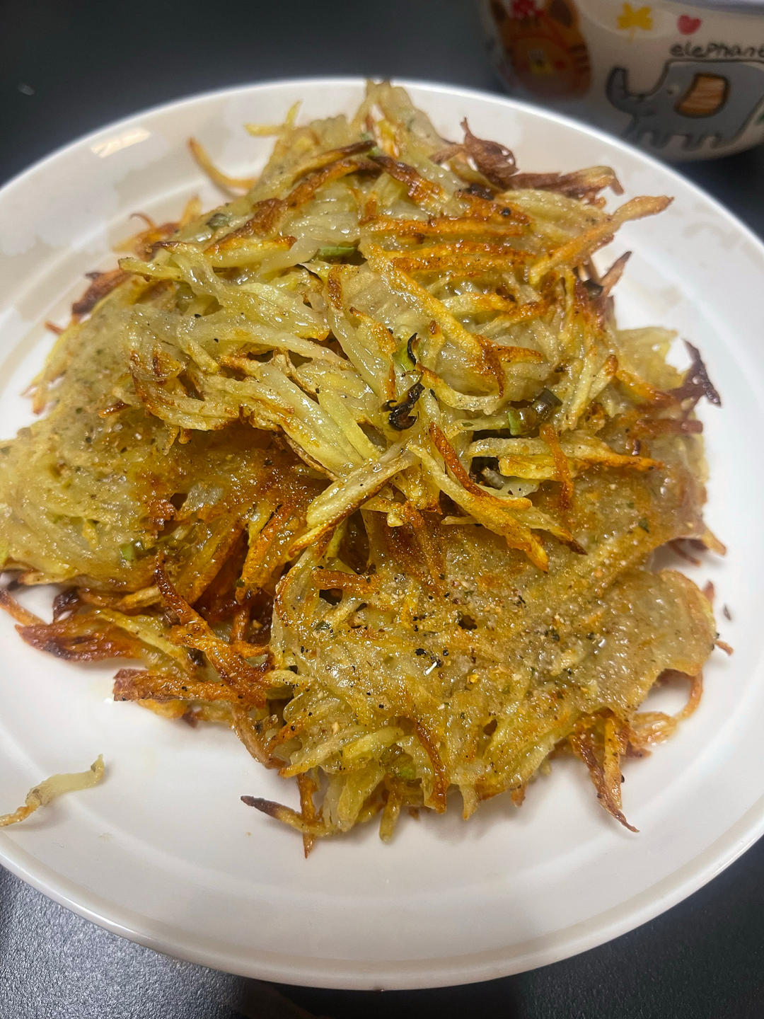 香煎土豆丝饼（超简单）