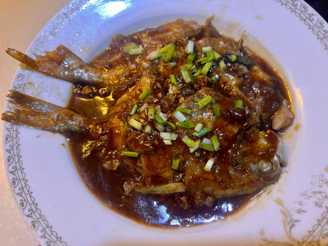 家常红烧鲳鱼