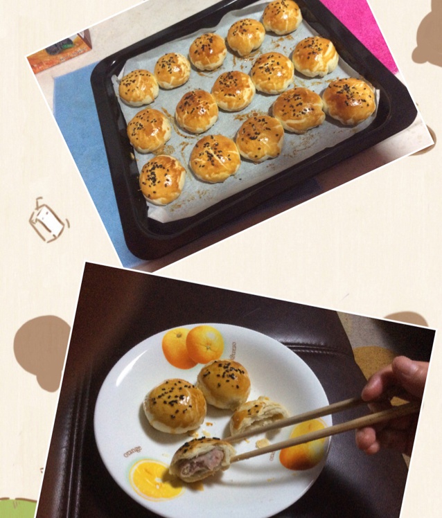 泳式鲜肉榨菜月饼