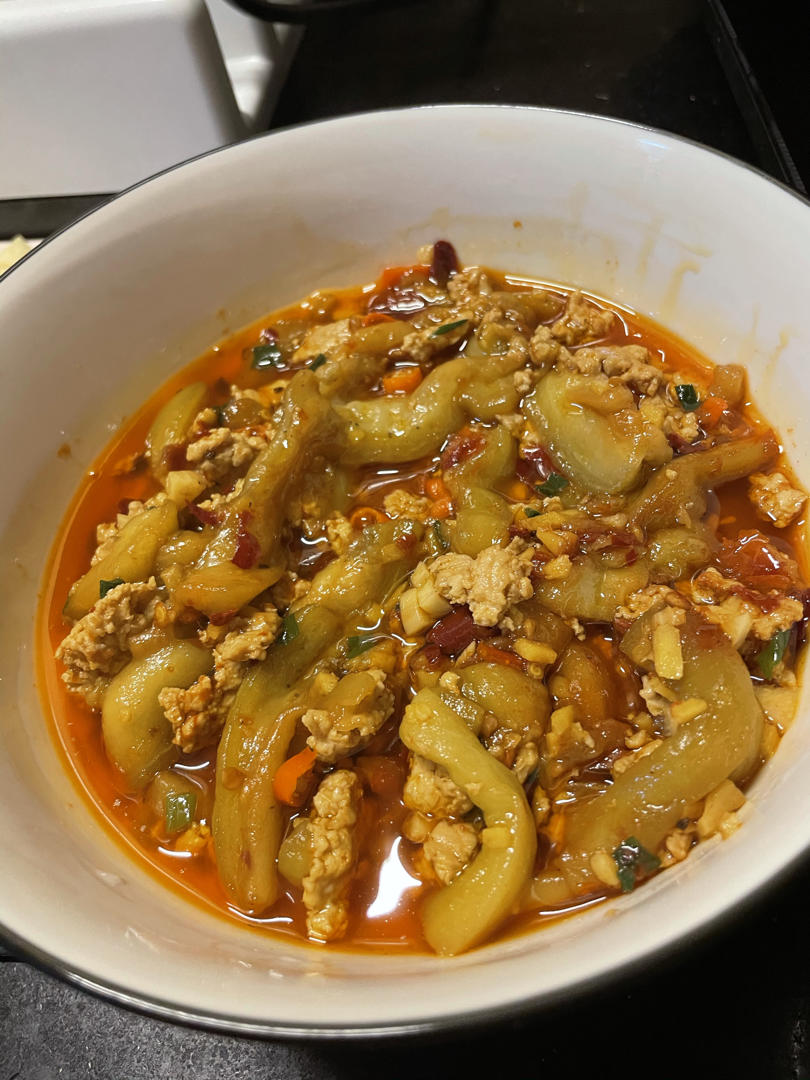 好吃易做的肉沫茄子煲
