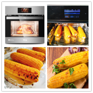 烤玉米--雷哲F02彩屏全自动蒸烤箱的做法 步骤3
