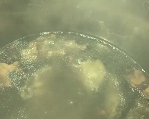 乌龟瘦肉药材汤的做法