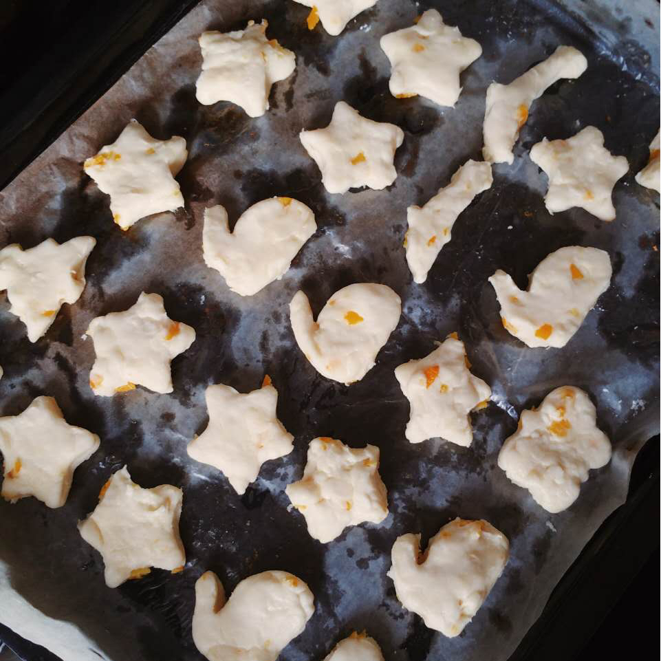 橙香淡奶油司康