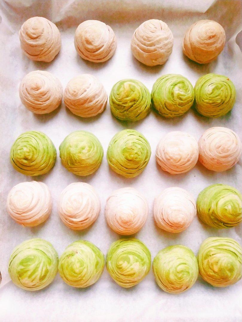 螺旋酥.蛋黄酥.-个人的技巧