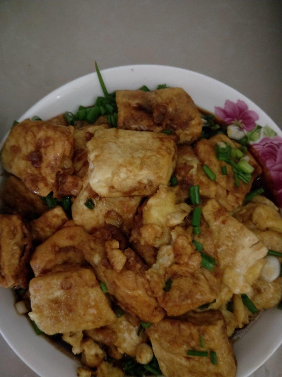 美味蚝油嫩豆腐