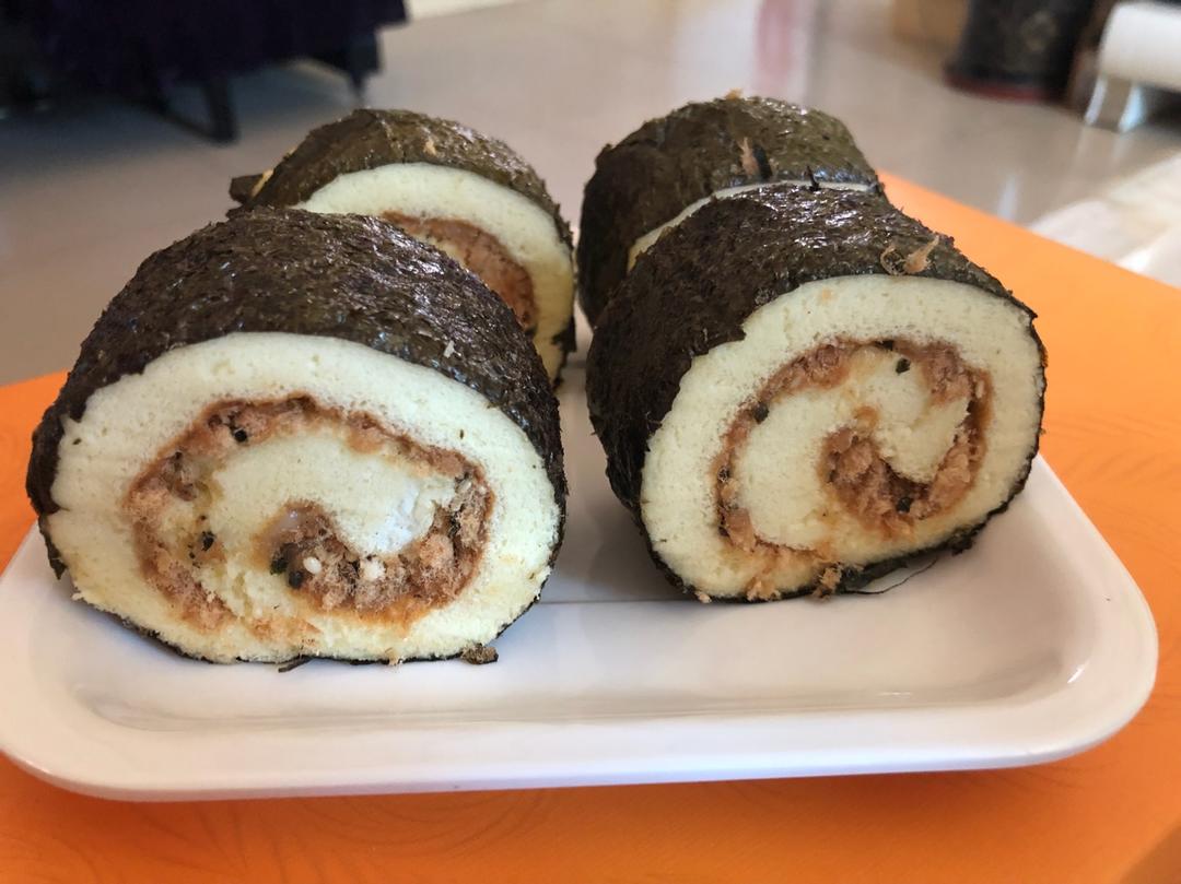海苔肉松蛋糕卷