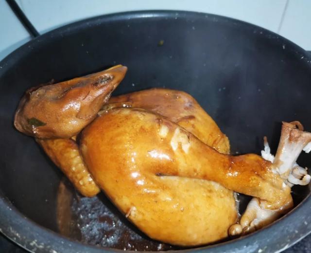电饭煲葱香焗鸡