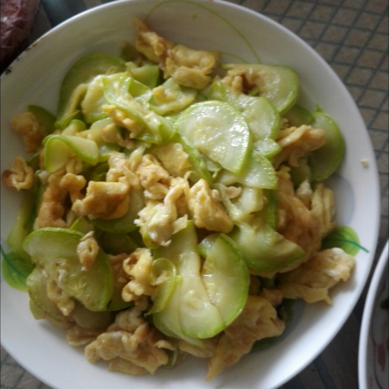 西葫芦炒鸡蛋