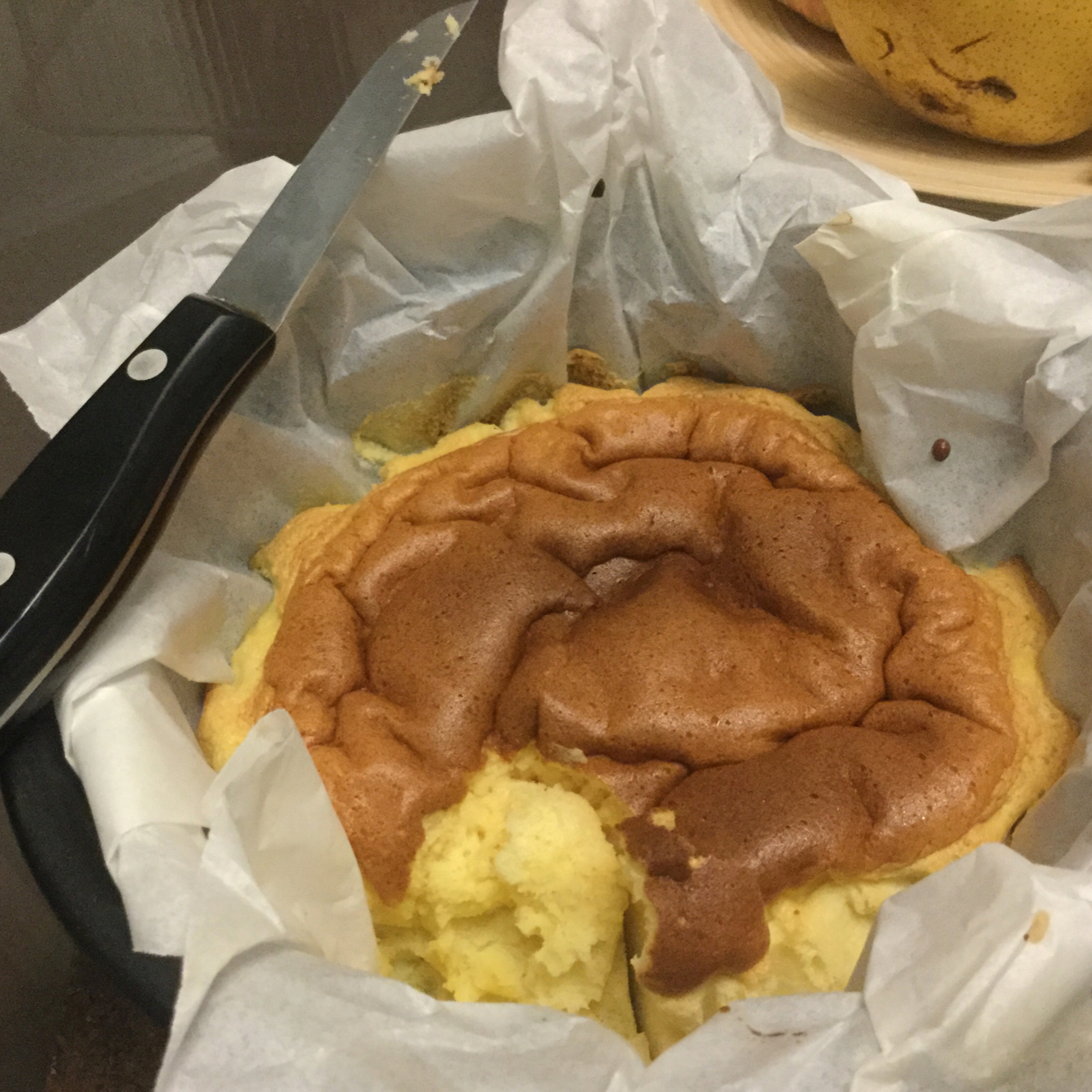 蜂蜜凹蛋糕