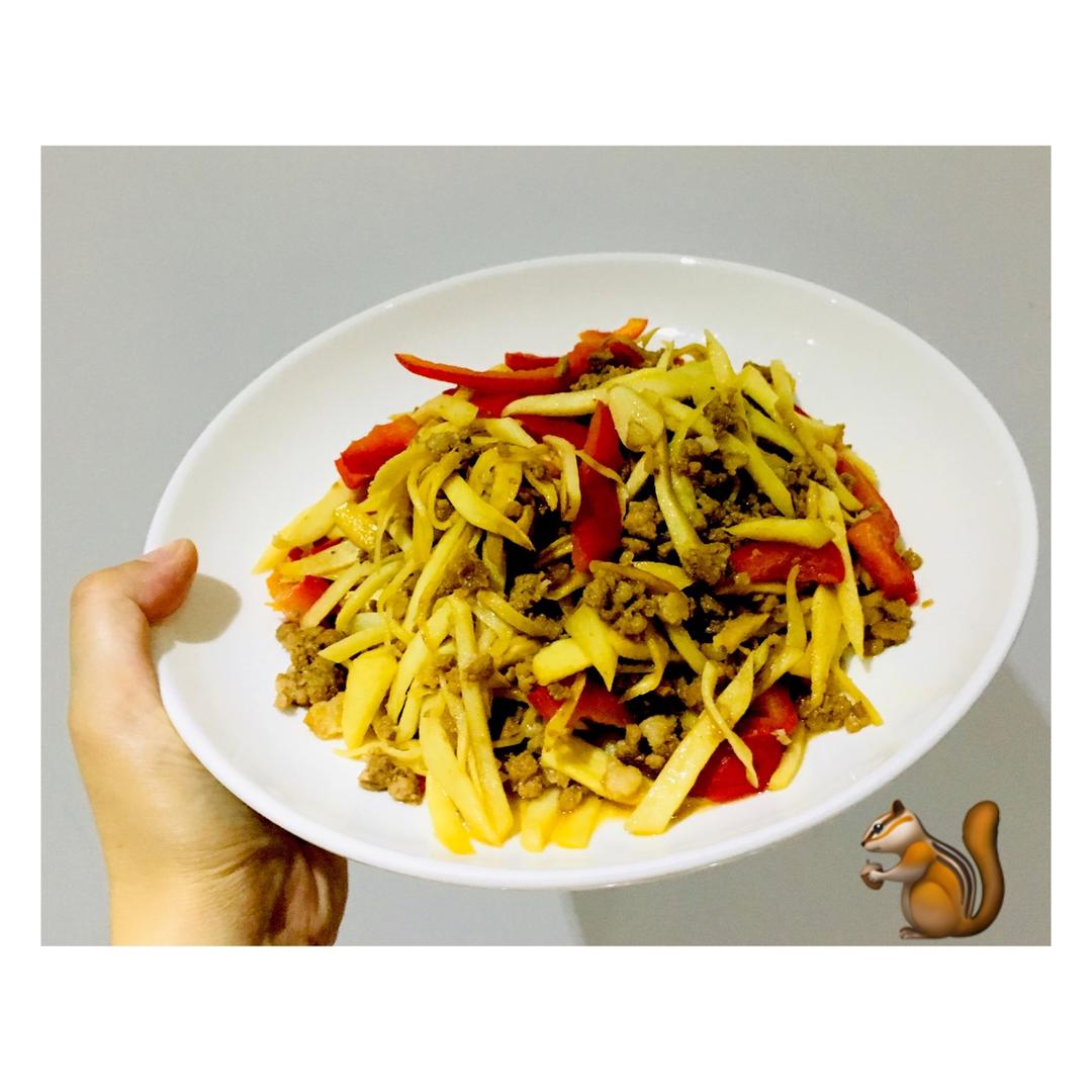 茭白肉丝