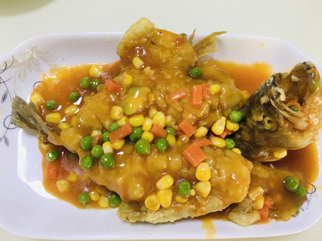 年菜必学【松鼠桂鱼】，给你多动图食谱，不信你学不会！（孔瑶原创食谱）