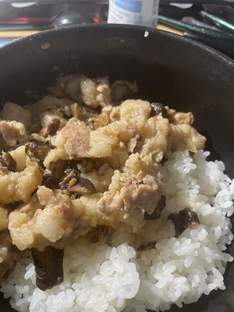 香菇蒸肉饼