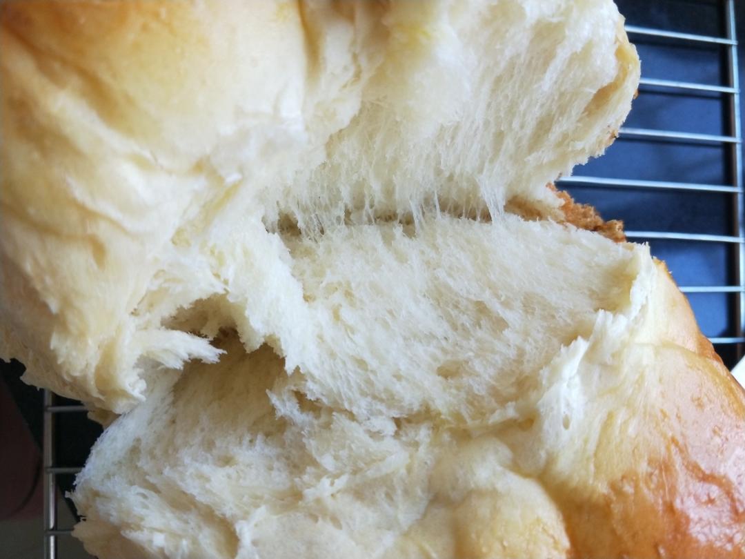 纯奶手撕吐司的做法 步骤1