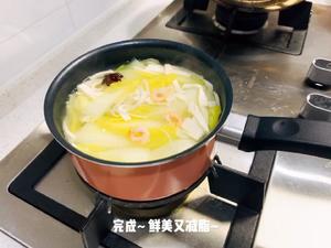 鲜美的白菜豆腐虾仁汤~简单又减脂~的做法 步骤5