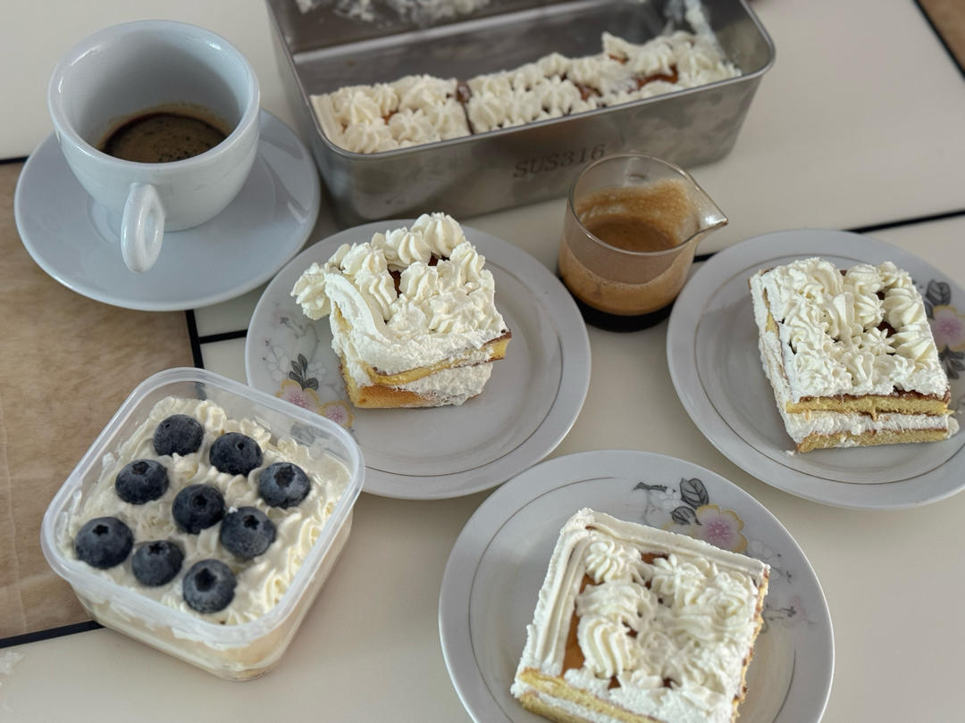 盒子蛋糕 P妞的食记