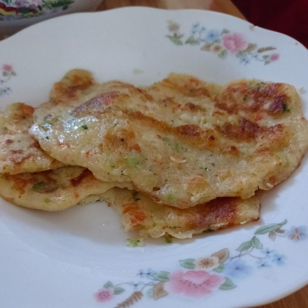 简单快手蔬菜鸡蛋煎饼