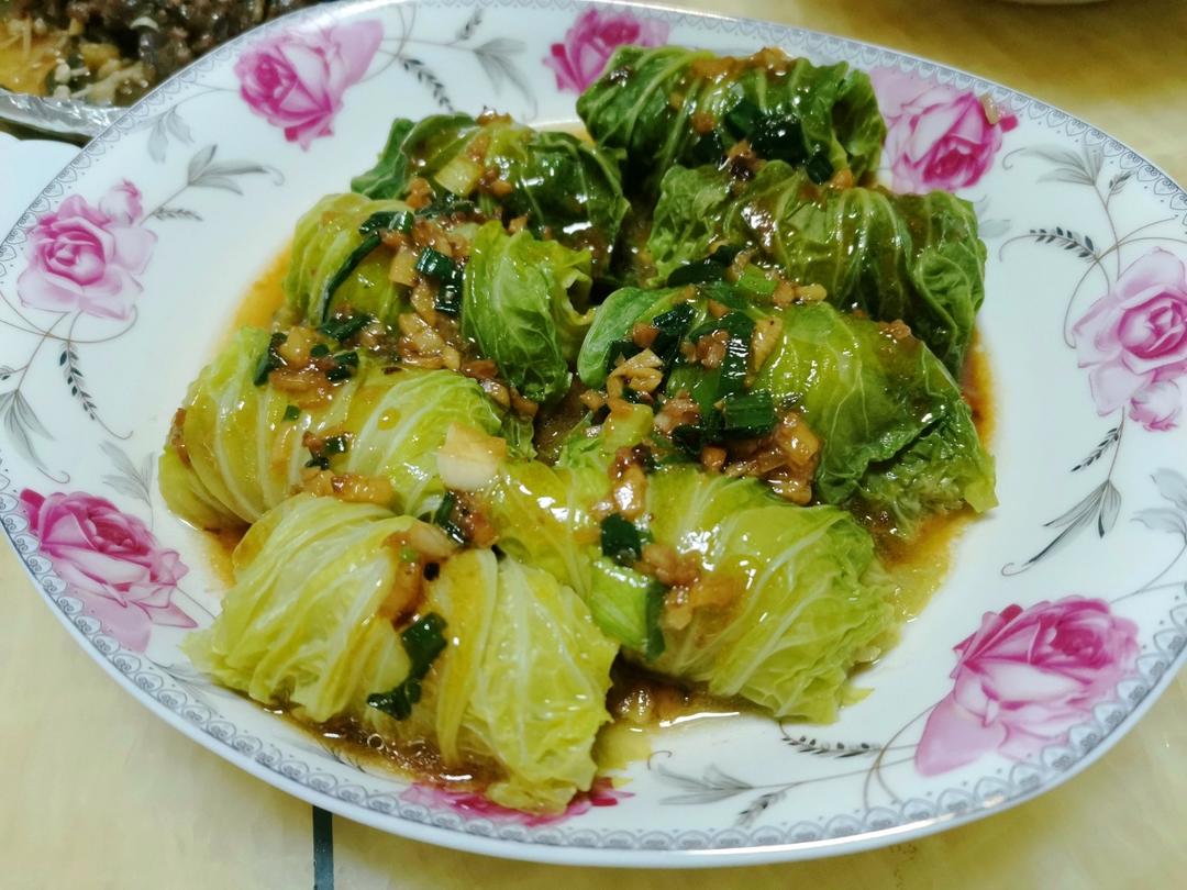 肉酿白菜卷
