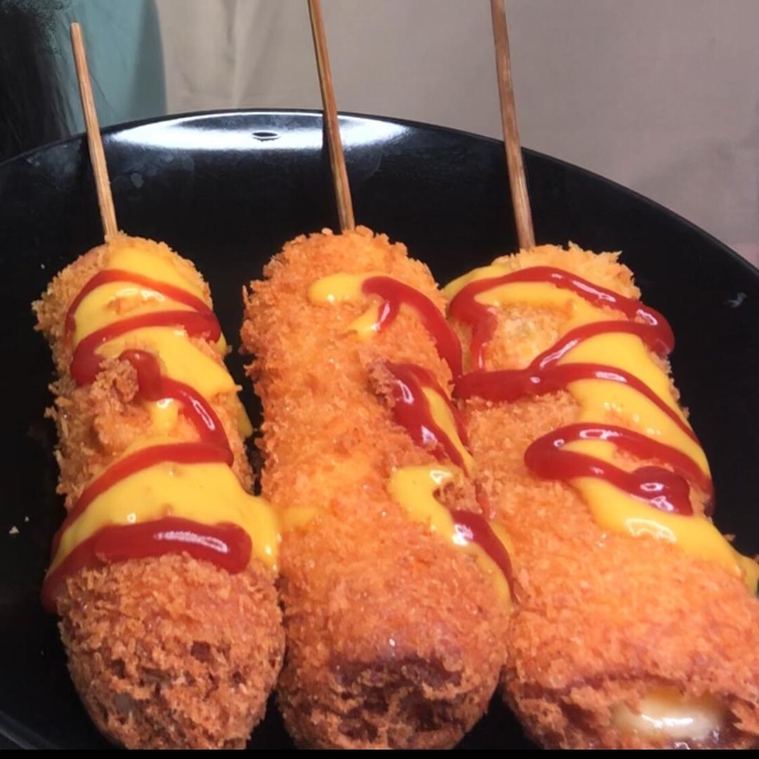 网红芝士热狗棒