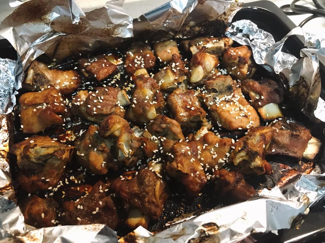 锡纸烤排骨