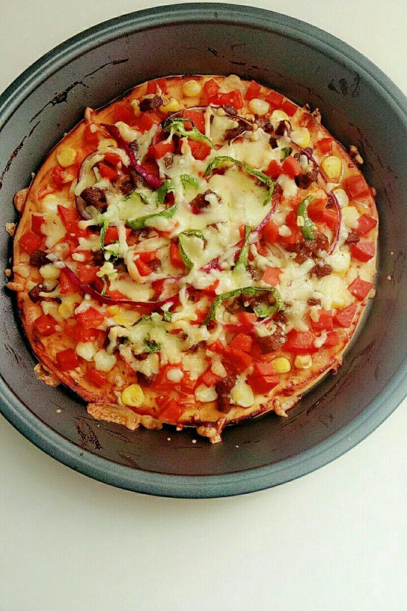 自制披萨（附饼底做法）