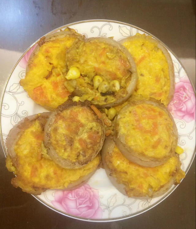 洋葱圈蛋饼