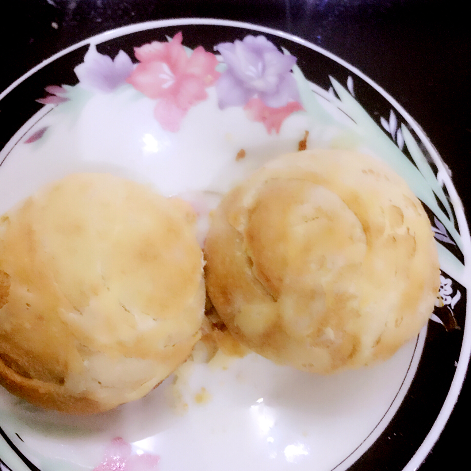 玫瑰花饼