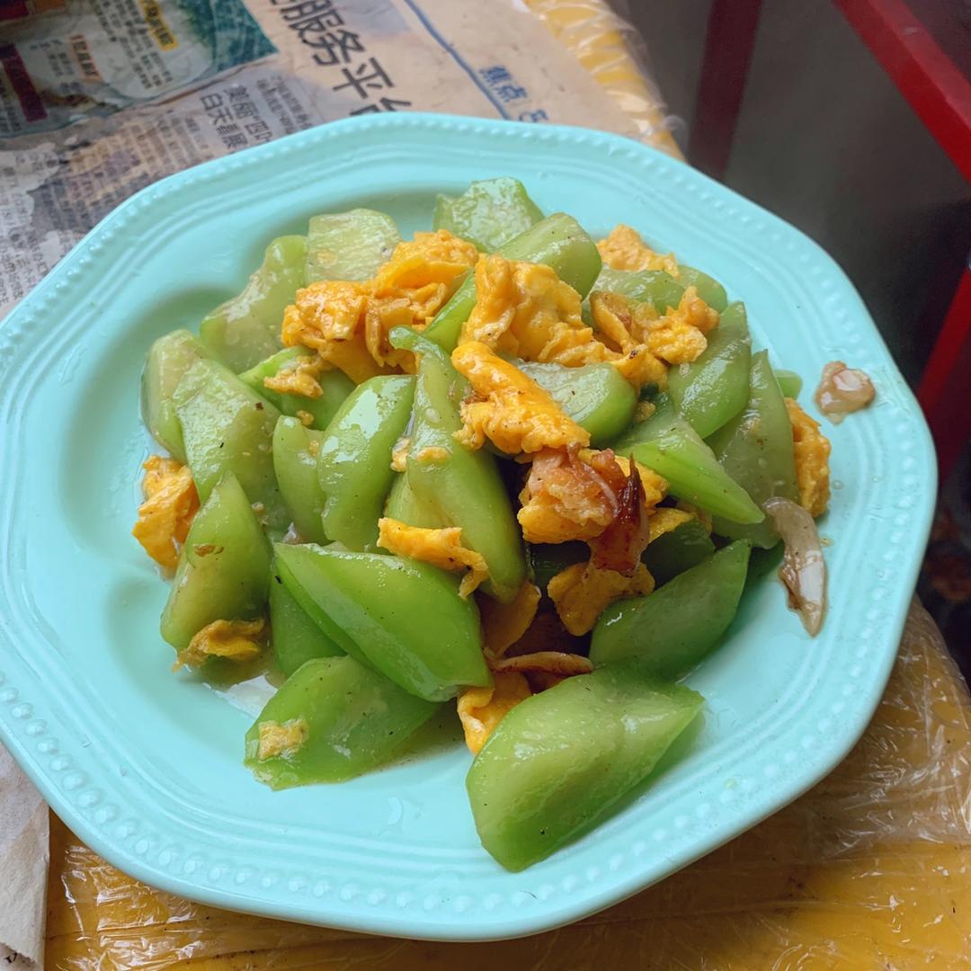 丝瓜炒蛋
