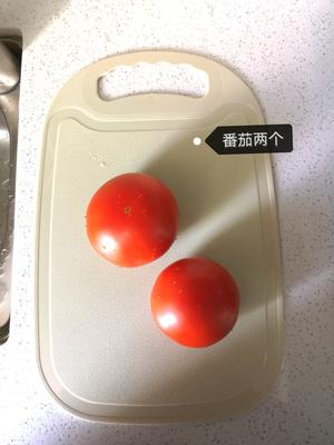 番茄鸡蛋米线的做法 步骤1