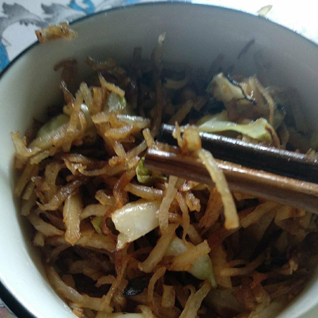 老北京素炒饼(肉炒饼)