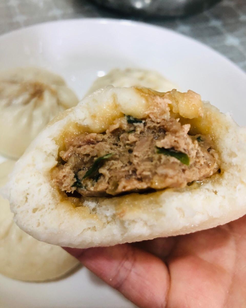 猪肉包子（附视频。一次性发酵。）