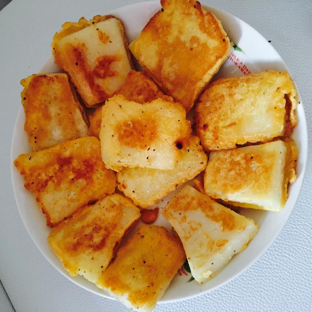 杨139做的煎年糕