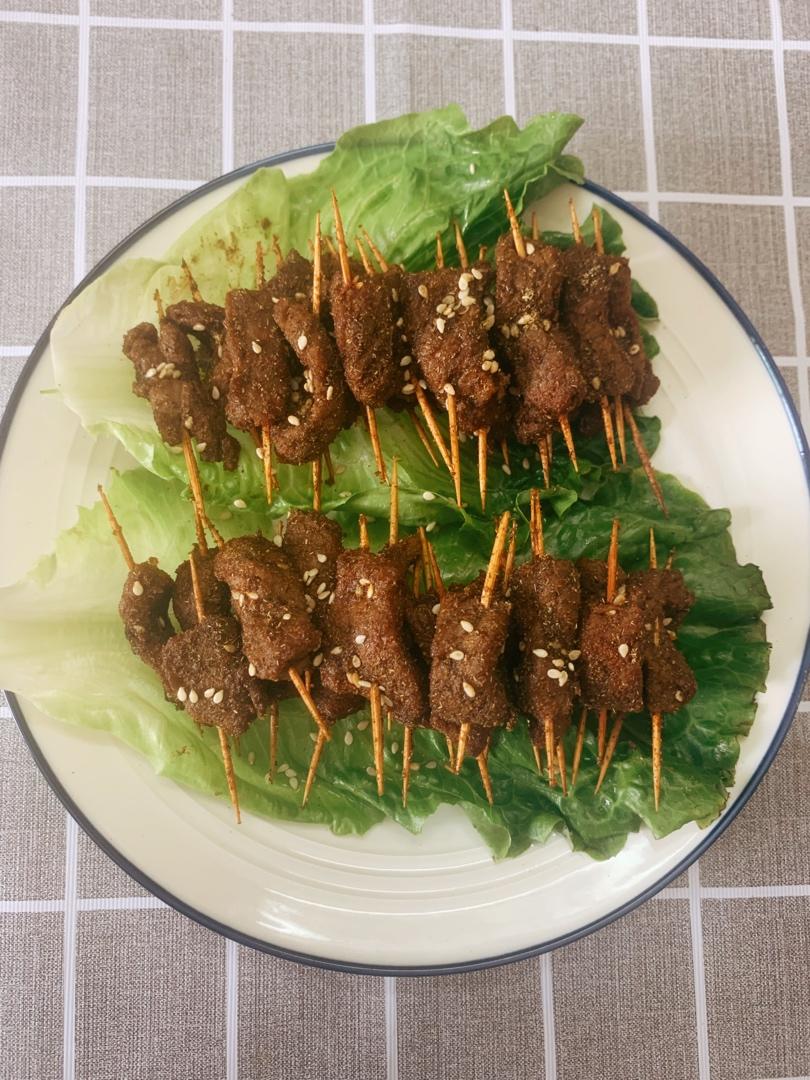 超详细的牙签牛肉