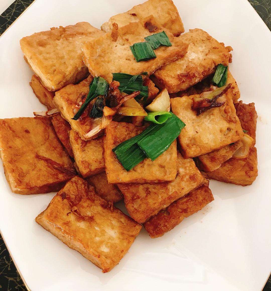 蚝油煎豆腐