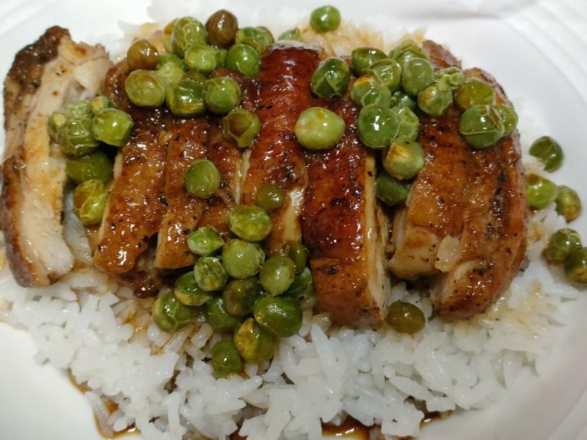 照烧鸡腿饭