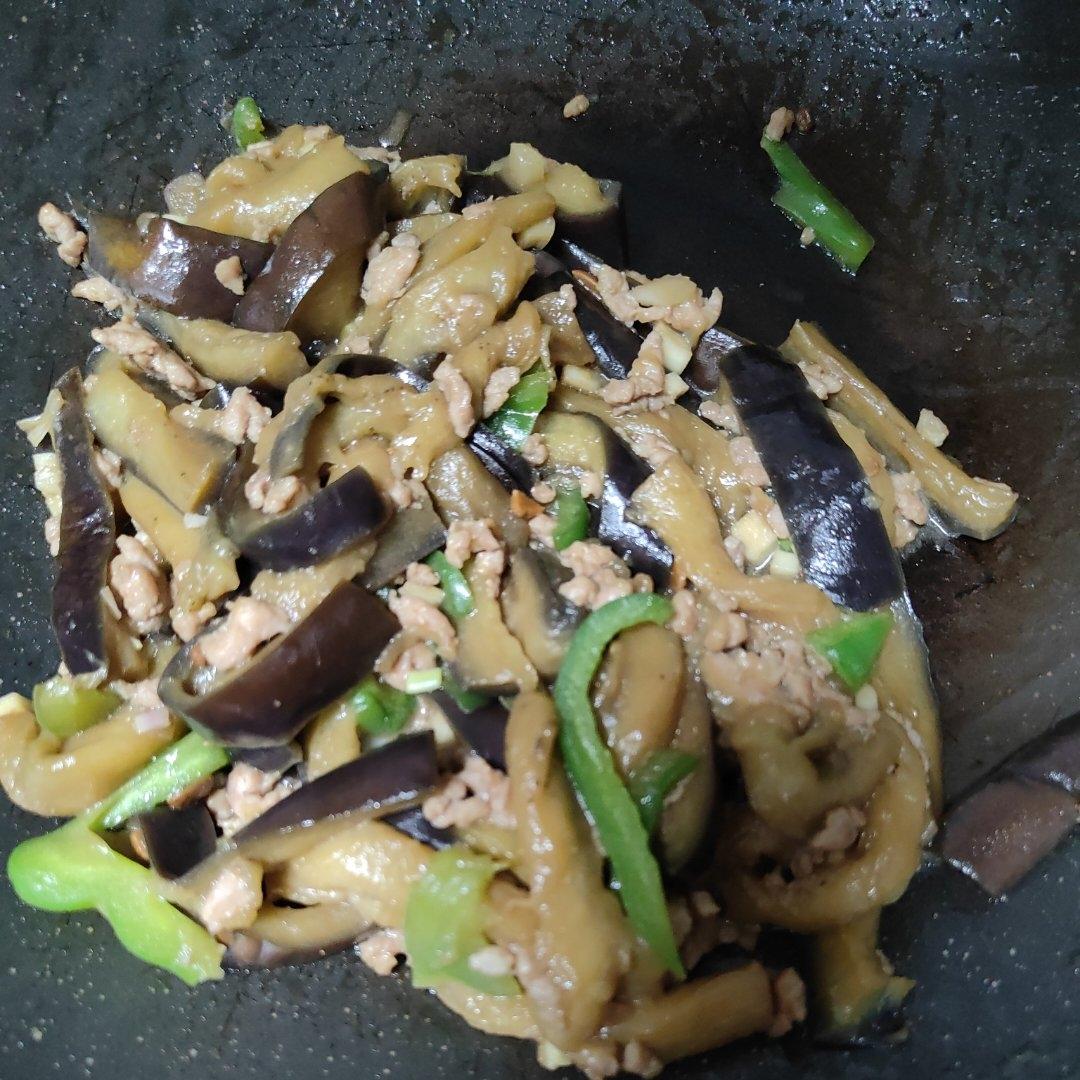 环保版肉末酱烧茄子（非油炸）