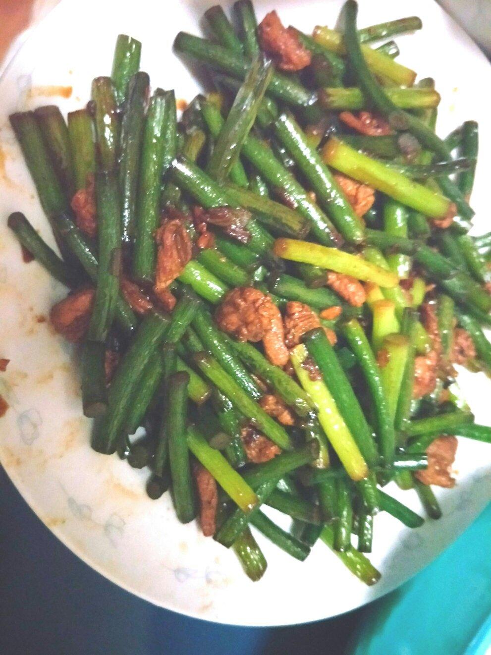 蒜薹炒肉