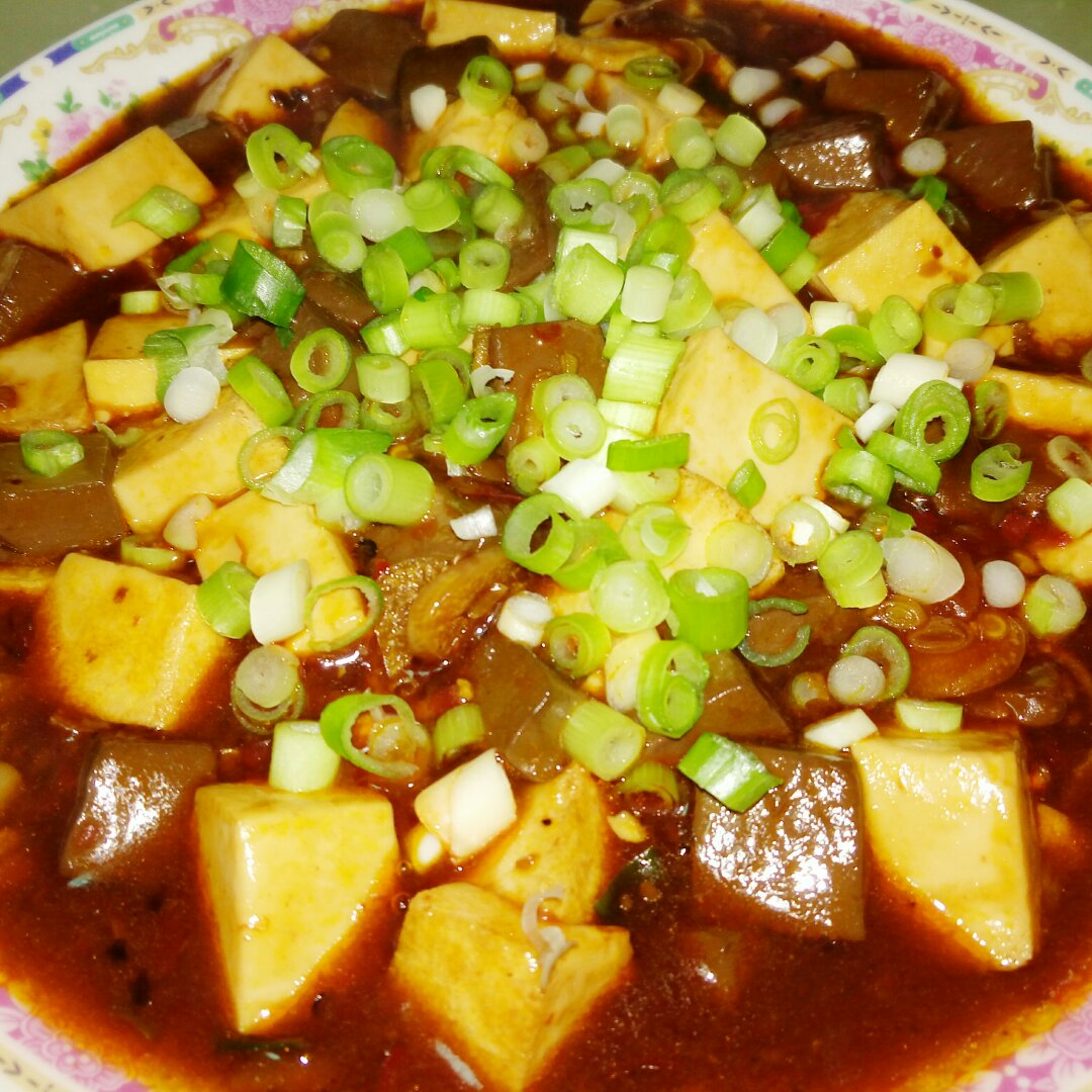 麻辣红白豆腐