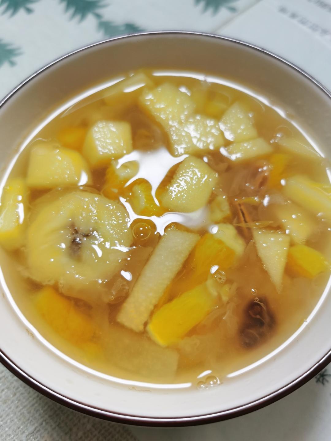 花样吃银耳之水果银耳汤