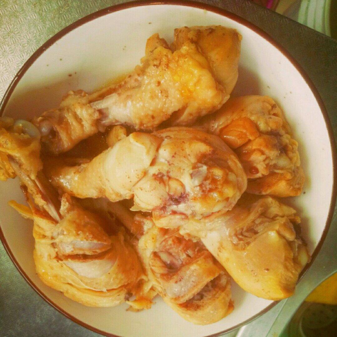 懒人版大鸡腿￨做法超级简单