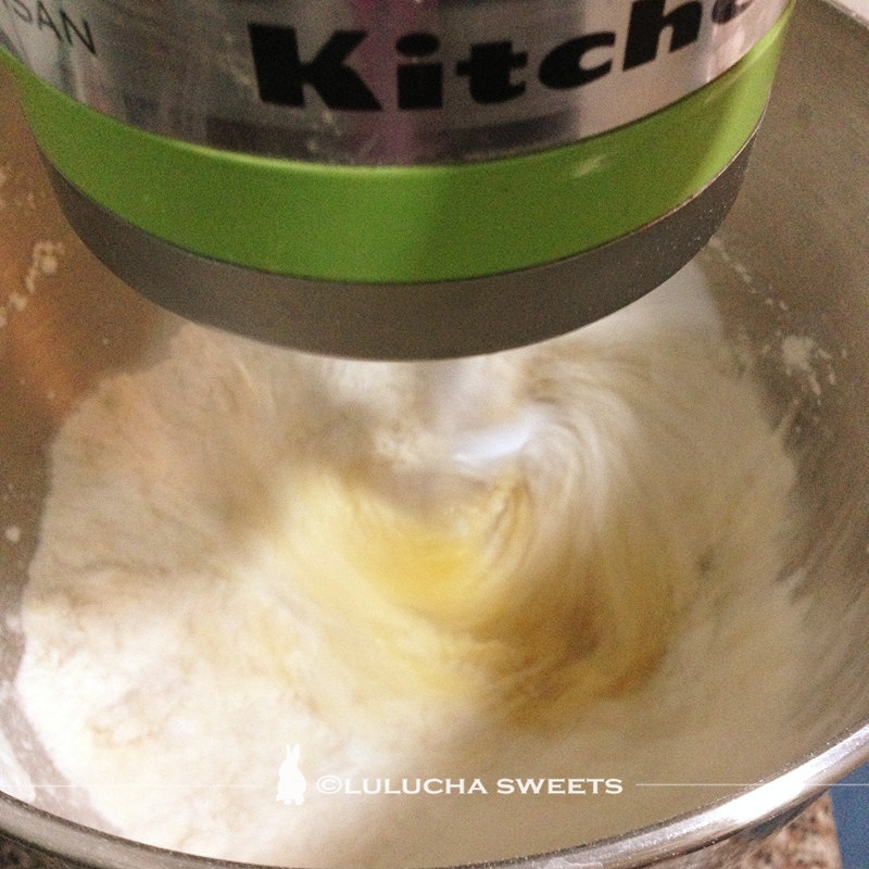 夏鲁鲁原创糖霜饼干（平整不易碎，低热量）的做法 步骤3